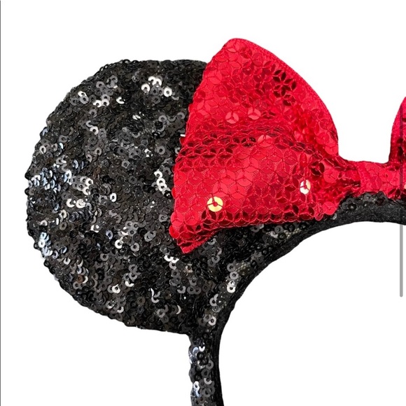 Disney Minnie Mouse ears headband sequin - Picture 2 of 3